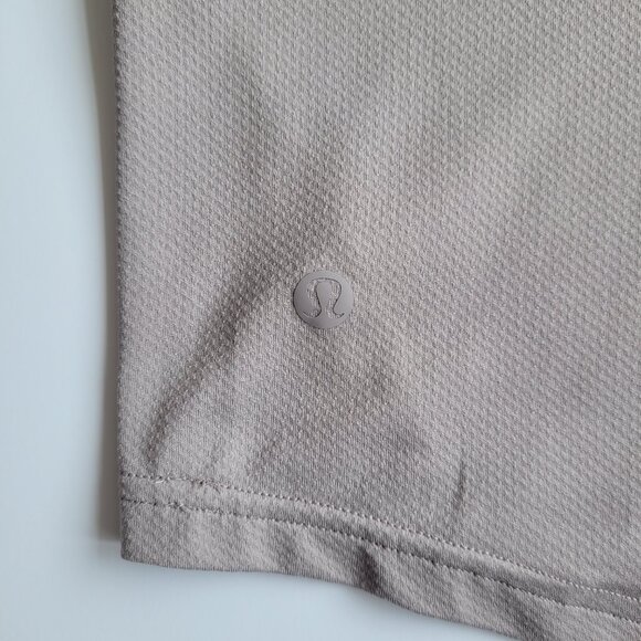 Lululemon Ventilated Open-Back Training T-Shirt Mauve Grey - Picture 9 of 9
